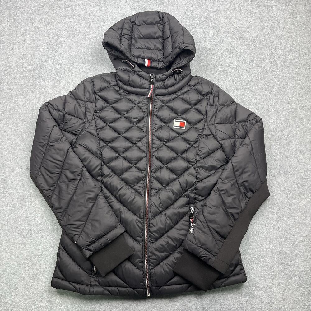Tommy Hilfiger TH Light Weight Hooded Packable Puffer - Womens Small